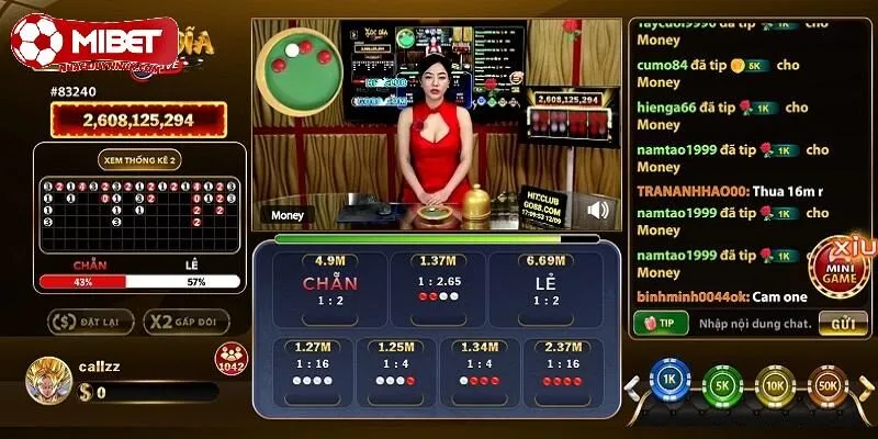 Xóc đĩa MD5 tại Mibet